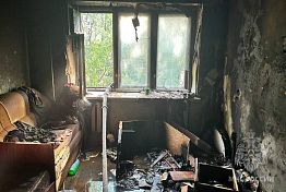 В Пензе из-за пожара на Коммунистической эвакуировали 10 человек