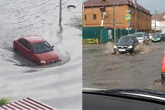 Пензенцы обсуждают видео с «плавающими» автомобилями