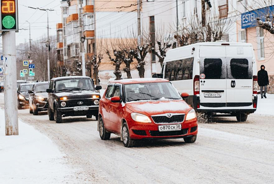 Водителей Пензенской области предупредили о снегопаде 