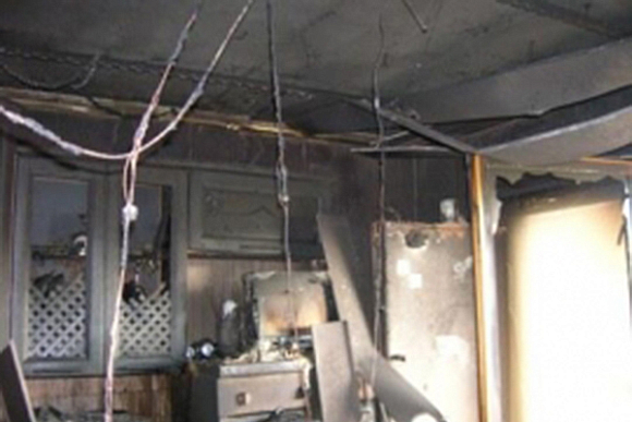 В Пензе 2-комнатную квартиру на ул. Пушанина тушили 11 спасателей