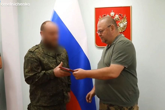 Олег Мельниченко встретился с пензенскими бойцами в Мелитополе Олег Мельниченко встретился с пензенскими бойцами в Мелитополе