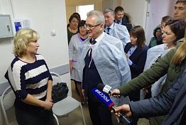 Пензенский губернатор посетил офис ВОП в Голицыно Пензенский губернатор посетил офис ВОП в Голицыно