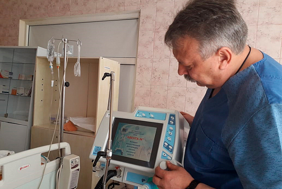 В Сердобскую межрайонную больницу поставили аппарат ИВЛ за 2,85 млн рублей