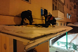 Появились фото с места гибели девушки в Пензе 7 марта