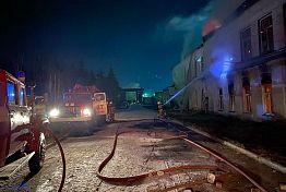 В Пензенской области загорелась спичечная фабрика В Пензенской области загорелась спичечная фабрика