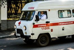 Под Пензой автомобиль ВАЗ-21101 съехал с дороги и опрокинулся