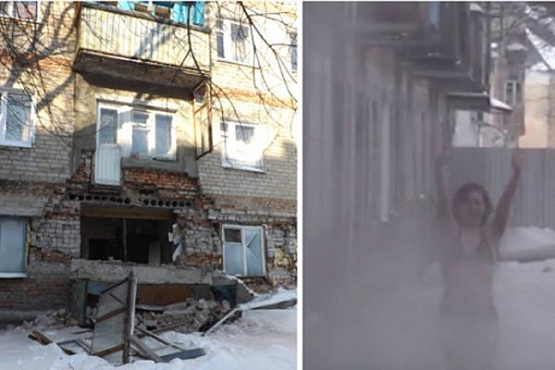 В Пензе разрушающийся дом на ул. Ударной, 35 становится мемом