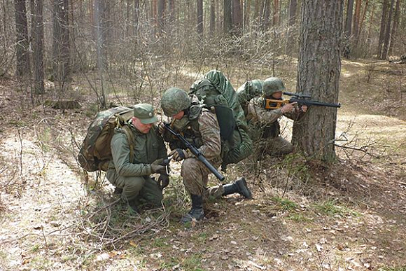 Бойцы Росгвардии десять суток провели в полевых условиях