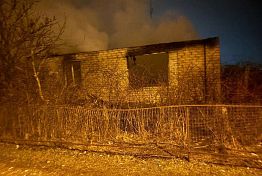В Наровчате при пожаре погиб 58-летний мужчина