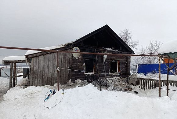 В Шемышейском районе при пожаре погиб мужчина