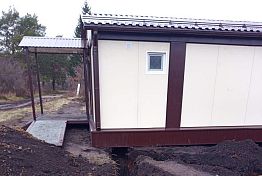 В селе Порзово Камешкирского района установили каркас нового ФАПа В селе Порзово Камешкирского района установили каркас нового ФАПа