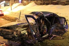 В Пензе после тройного ДТП на трассе 2 человека госпитализированы