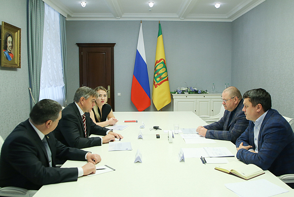 Мельниченко провел встречу с заместителем гендиректора ТАСС