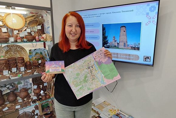 Призы — карта и открытка||Фото: администрация Пензы В Пензе туристский информационный центр запустил новый интерактив