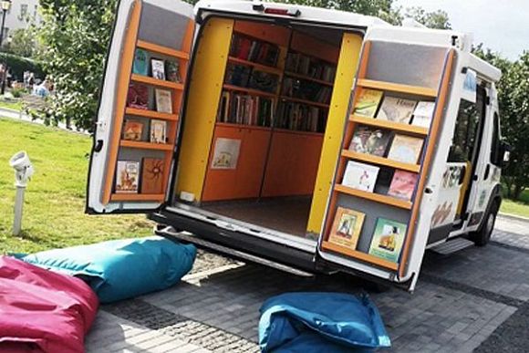 В Пензу на фестиваль «Jazz May» снова приедет детский книжный автобус «Бампер»