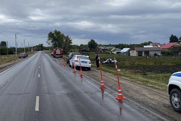 В Колышлейском районе перевернулась «Гранта», водитель погиб
