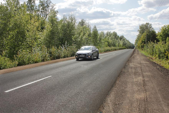 В Пензенской области за счет федеральных средств отремонтировано 72 км автодорог 