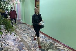 Мария Львова-Белова проголосовала на выборах в Пензе Мария Львова-Белова проголосовала на выборах в Пензе