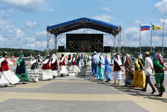 Опубликован фотоотчет с праздника Сабантуй 2024 в Спутнике