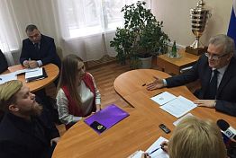 Башмаковцы обсудили с Белозерцевым установку фонтана 