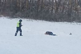 Очевидец сообщил о замерзшем под Нижним Ломовом человеке Очевидец сообщил о замерзшем под Нижним Ломовом человеке