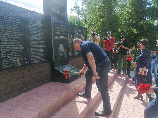 Олег Мельниченко посетил село Синодское  Шемышейского района
