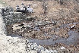 В Пензенской области на трассе М-5 перевернулась машина В Пензенской области на трассе М-5 перевернулась машина