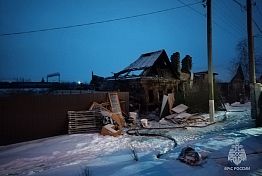 В Бессоновке при пожаре пострадал 40-летний мужчина