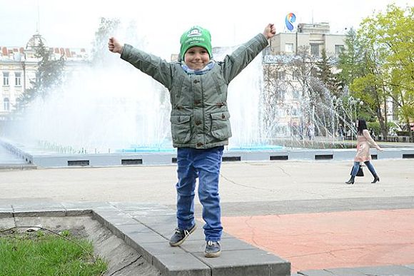 В Пензе фонтан на ул. Московской «вышел с каникул»