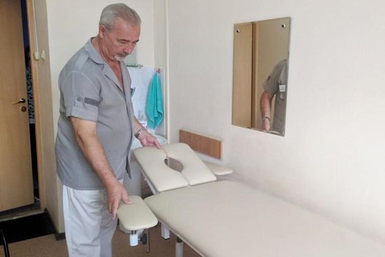 Пензенские поликлиники оснастили современными массажными столами