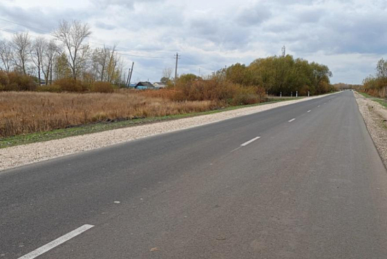 В Колышлейском районе отремонтировали более 5 км дорог