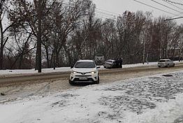 В Пензе непогода спровоцировала ряд ДТП