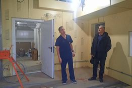 В больнице Захарьина ремонтируют помещения для установки ангиографического комплекса В больнице Захарьина ремонтируют помещения для установки ангиографического комплекса