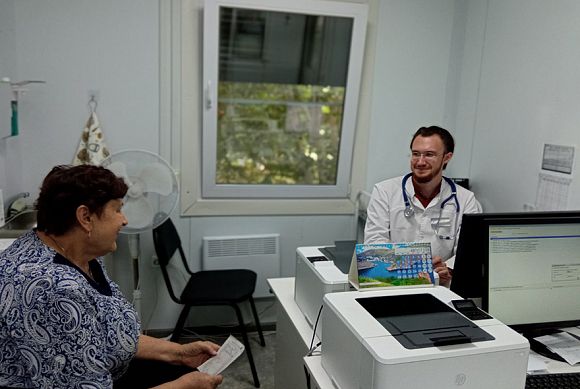 В Вазерках появился молодой терапевт