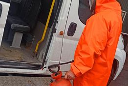 В Пензе ежедневно проводят дезинфекцию общественного транспорта В Пензе ежедневно проводят дезинфекцию общественного транспорта