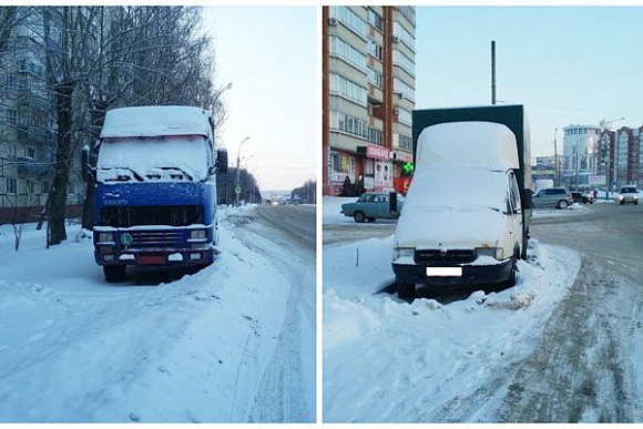 В мэрии Пензы обратились к водителям брошенных в Арбеково грузовиков