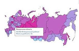 Пензенская область улучшила показатели в социально-экономическом рейтинге субъектов РФ