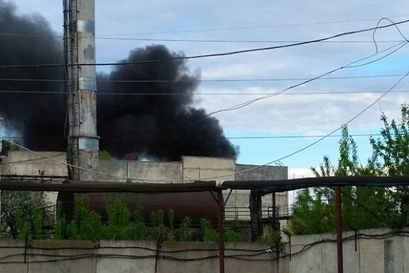 В районе Бригадирского моста в Пензе загорелись покрышки