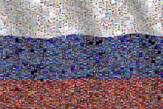 Снимки жителей Пензенской области вошли во Всероссийскую онлайн-мозаику в виде триколора