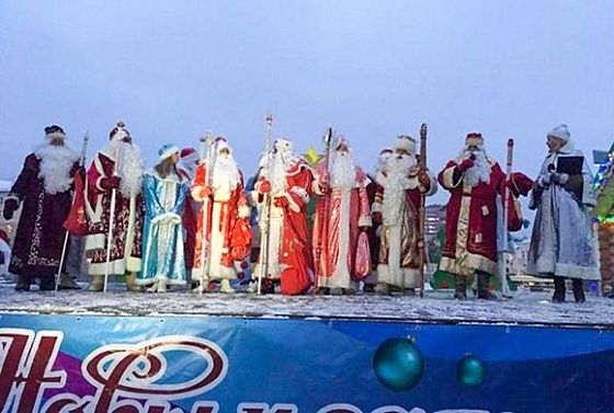 В Пензе торжественно открыли домик Деда Мороза