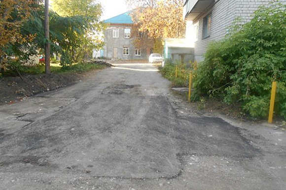 В Пензе восстанавливают дороги после земляных работ