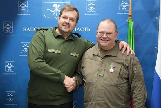 Олег Мельниченко награжден орденом «За заслуги перед Запорожской областью» второй степени
