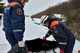 В Пензе на крыше частного дома нашли тело мужчины