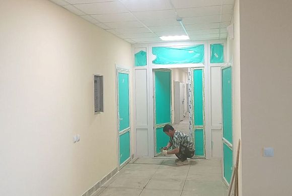 В Иссе капремонт терапевтического корпуса выполнен на 95 процентов