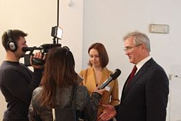 Иван Белозерцев дал интервью итальянскому телеканалу Liberta Иван Белозерцев дал интервью итальянскому телеканалу Liberta