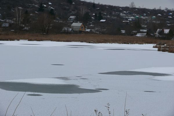 В Пензенской области на водоемах начался ледостав