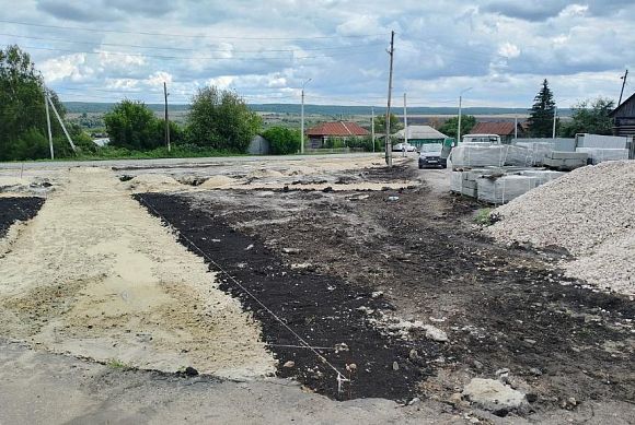 В Кузнецком районе идет благоустройство сквера участников СВО