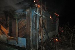 Под Иссой 59-летний сельчанин погиб во время пожара
