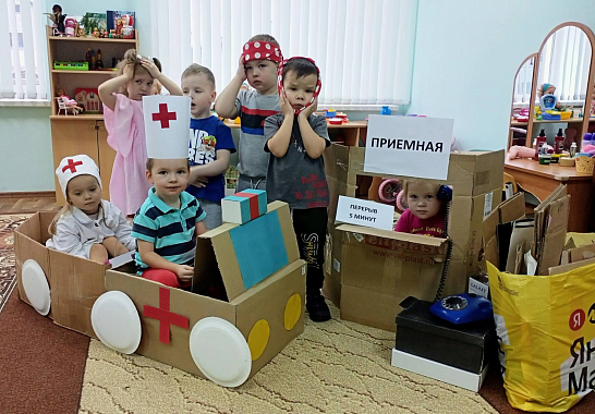 В Пензе детсадовцы подошли к акции «БумБатл» с креативом