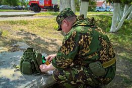 Пензенец нашел в лесу мину